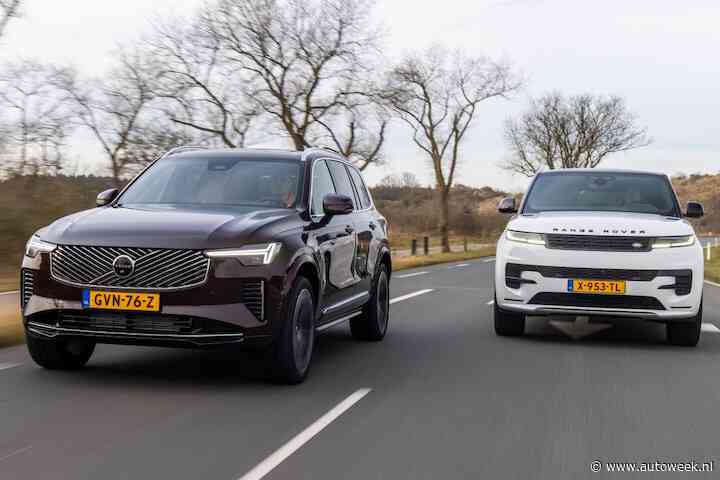 Dubbeltest: Volvo XC90 vs Range Rover Sport - Stekkeren op hoog niveau