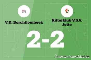 Borchtlombeek B beëindigt reeks nederlagen in de wedstrijd tegen Ritterklub Jette B