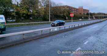 'Multi-vehicle' crash blocked part of busy Cardiff road