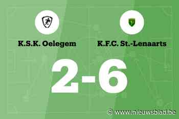 Van Den Broeck scoort drie keer, Sint-Lenaarts B verslaat Oelegem