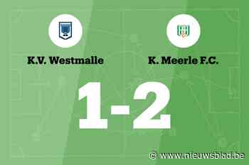 Vier opeenvolgende overwinningen voor Meerle na 1-2 overwinning tegen Westmalle