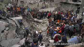 Israel intensifies strikes across Gaza on Palm Sunday and hits a hospital in the north