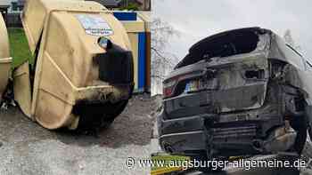 Serie von Brandstiftungen in Sonthofen: Autos und Container brennen in der Nacht