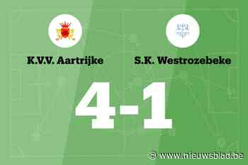 Compernol maakt twee goals voor VV Aartrijke in wedstrijd tegen SK Westrozebeke