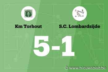 Gevaert scoort drie keer, KM Torhout B verslaat SC Lombardsijde