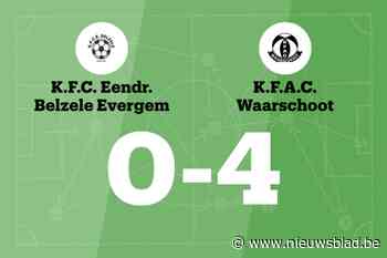 J. Goethals scoort drie keer, FAC Waarschoot verslaat FCE Belzele Evergem