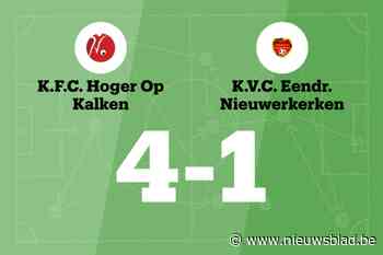 HO Kalken B wint thuis van Eendracht Nieuwerkerken, mede dankzij twee treffers Van Belle