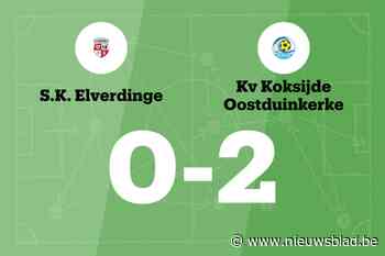 Verlies voor SK Elverdinge dankzij treffers van Decock voor KV Koksijde Oostduinkerke
