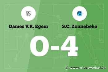 SC Zonnebeke speelt vier wedstrijden zonder tegendoelpunten