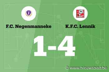 Schets scoort twee keer voor Lennik in wedstrijd tegen Negenmanneke