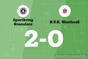 SK Roeselare wint het duel met KVK Westhoek en beslist in de eerste helft