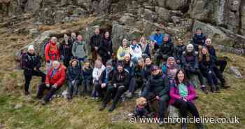 'Incredible' NHS staff treated to Hadrian's Wall event by children's cancer charity