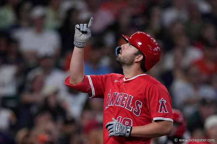 Angels’ Nolan Schanuel has improved his numbers with better bat speed