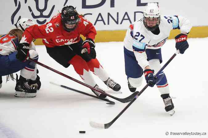 United States doubles Canada 2-1 in women’s world hockey championship