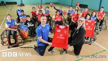 Wheelchair basketball club receives £24k donation