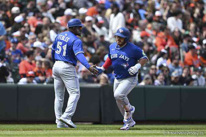 Myles Straw drives in go-ahead run in 10th, Blue Jays beat Orioles 7-6