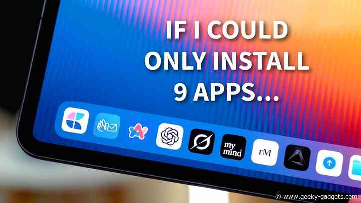 Transform Your iPad: These Apps Are Game Changers!
