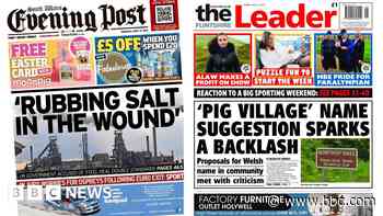Workers 'betrayed' over steel and 'pig village' name backlash