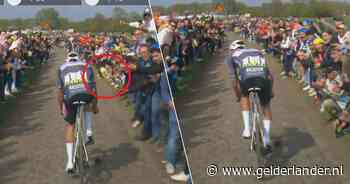 Woedende Mathieu van der Poel wil proces tegen bidon-gooier Parijs-Roubaix: ‘Dit is een poging tot doodslag’