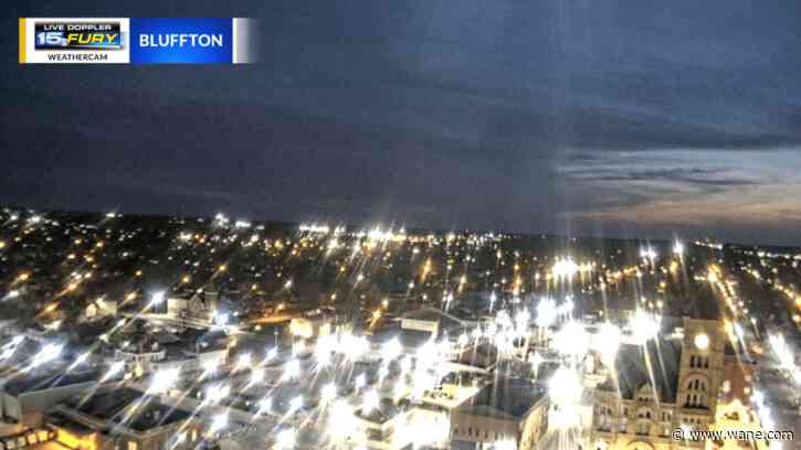 Mild with spotty rain tonight