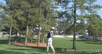 Rory McIlroy stuns Masters crowd after shot from trees 'falls from golfing heaven'