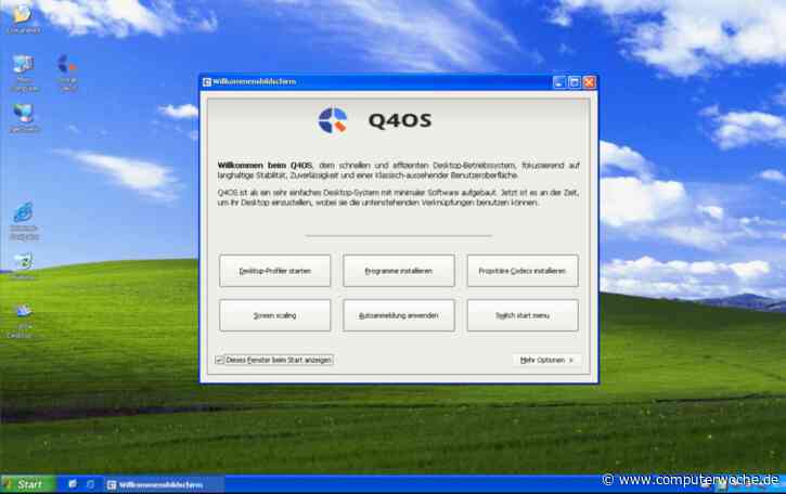 Wer braucht schon Windows 11? So nutzen Sie Windows XP auf Linux-Basis