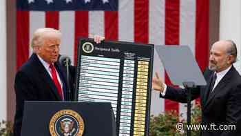 FirstFT: Global markets rise after Trump’s temporary tariff exemption for smartphones
