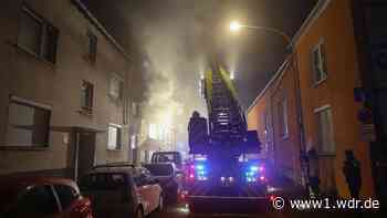 Brand in Wuppertal Mehrfamilienhaus