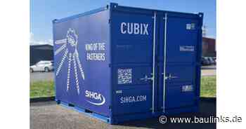 Miet-Container von Sihga bringt Befestigungsmittel direkt an den Einsatzort