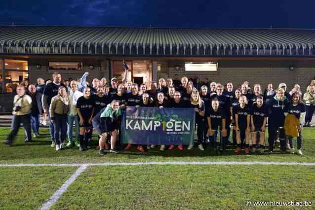Vrouwen VKSO Zerkegem pakken titel in eerste seizoen: “Clubgeschiedenis geschreven”