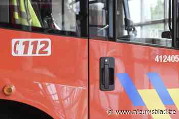 Gaslek nadat leiding wordt geraakt tijdens werken in Lievegem: brandweer ter plaatse