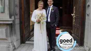 Pas getrouwd: Sanne en Wim in Hasselt