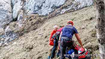 Notruf am Fels: Kletterer stürzt am Heuberg mehrere Meter tief in die Wand