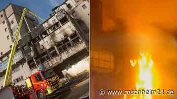 Großbrand in den Alpen: Fast 500 Skifahrer fliehen aus brennendem Hotel