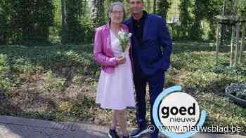 Pas getrouwd: Desirée en Filip in Hasselt