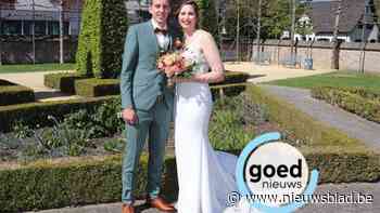 Pas getrouwd: Jef en Katrien in Bree