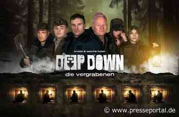 100 Stunden lebendig begraben: Auf Joyn wagen Knossi und Sascha Huber ein besonderes Reality-Experiment