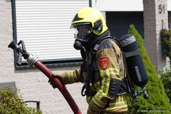Flinke rookontwikkeling door brand bij schrootverwerkingsbedrijf