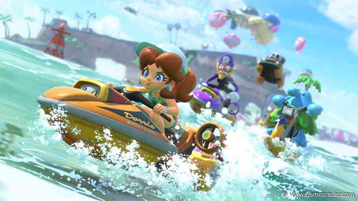 Mario Kart World lets you ditch your regular karts and bikes for massive vehicles like trucks and boats mid-race just by driving into them