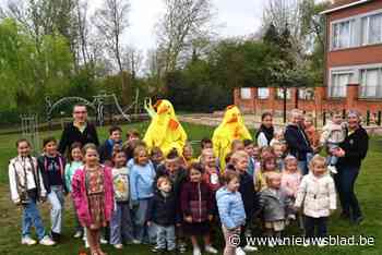 50 kinderen speuren naar paaseitjes Gezinsbond