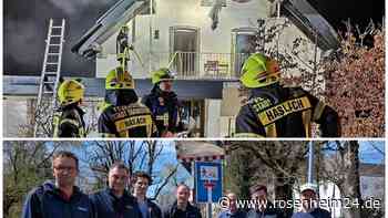 Feuerwehren von starkem Zusammenhalt in der Nachbarschaft beeindruckt