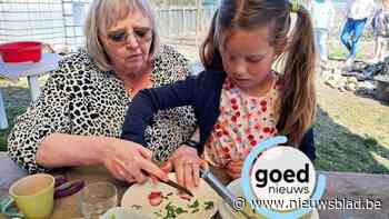 Van radijsjes zaaien tot paarse pannenkoeken: kinderen kweken groene vingers in de Vredeshofkes