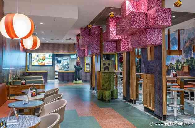 Einmaliges Restaurant im Minecraft Look: McDonald's Deutschland macht den Minecraft Film erlebbar