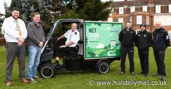 Castle Hill Hospital goes green with e-bike for porters