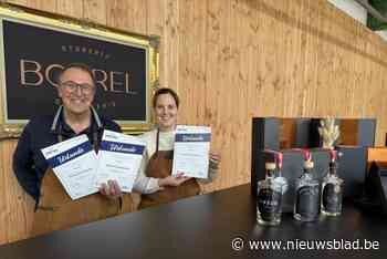 Stokerij Borrel blijft internationale trofeeënkast uitbreiden: “Gin, eau de vie en vanillelikeur vallen in prijzen”
