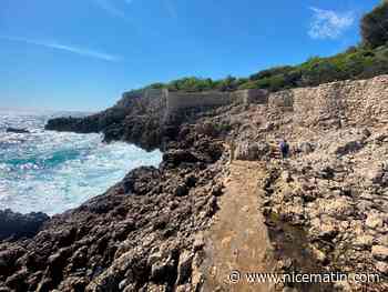 Antibes ferme son sentier du littoral "au moins" jusqu'à ce mardi à cause de la forte houle