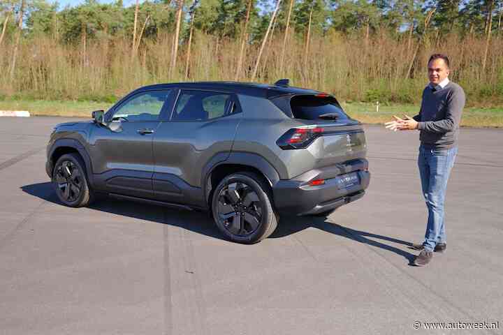 Test: Suzuki e Vitara - Met de e Vitara heeft Suzuki het zichzelf niet makkelijk gemaakt