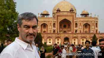 Söder erkrankt: CSU-Chef muss Indienreise abbrechen