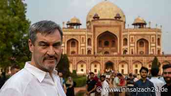 Söder erkrankt: CSU-Chef muss Indienreise abbrechen