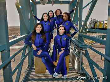 Successo per il volo spaziale di Blue Origin, il primo tutto al femminile: a bordo la futura moglie di Bezos e Katy Perry
